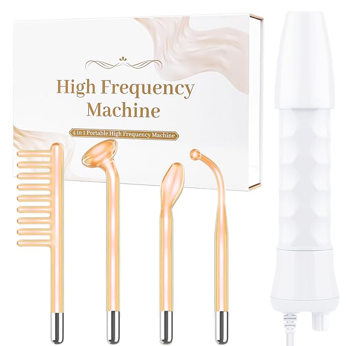 Skin Aura High Frequency 4-in-1  Facial Wand